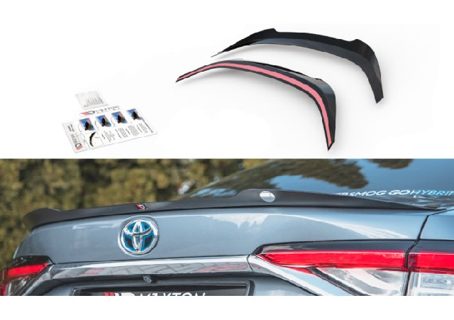 Heckspoiler Aufsatz Abrisskante für Toyota Corolla XII Limousine
