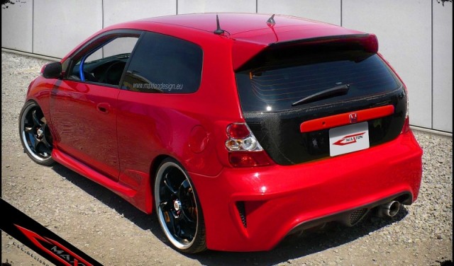 HECKSTOSSSTANGE HONDA CIVIC VII 3-TÜRER H