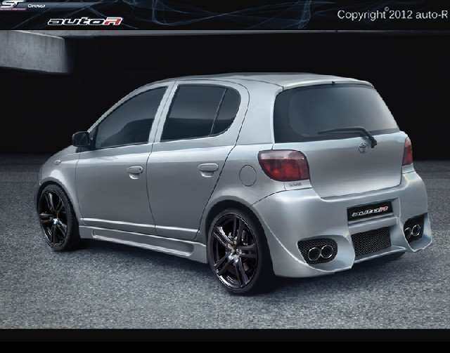 Heckstoßstange Toyota Yaris I 99-03