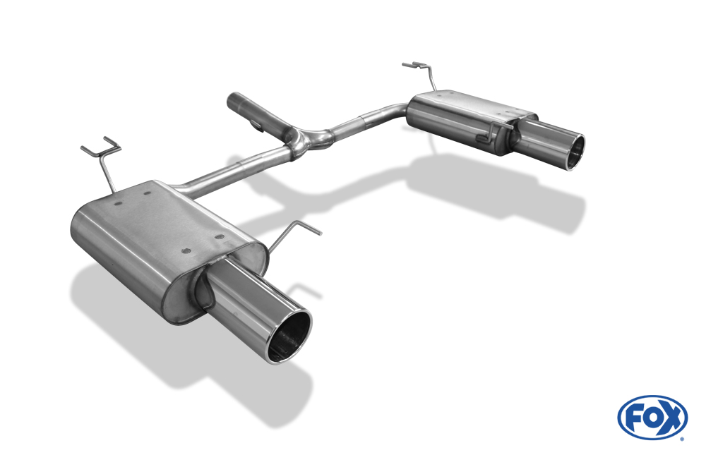 FOX Honda Accord IX Limousine & Tourer  Endschalldämpfer rechts/links - 1x114 Typ 12 rechts/links