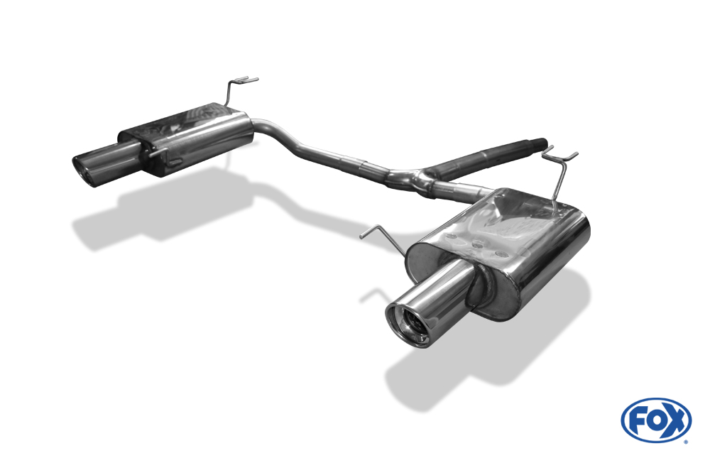 Honda Accord VIII CU1 Limousine & Tourer Endschalldämpfer rechts/links - 1x100  rechts/links