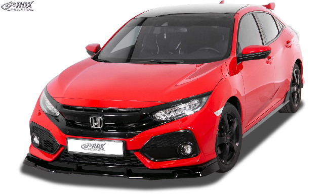 Frontspoiler VARIO-X HONDA Civic 2017+ Frontlippe Front Ansatz Vorne Spoilerlippe