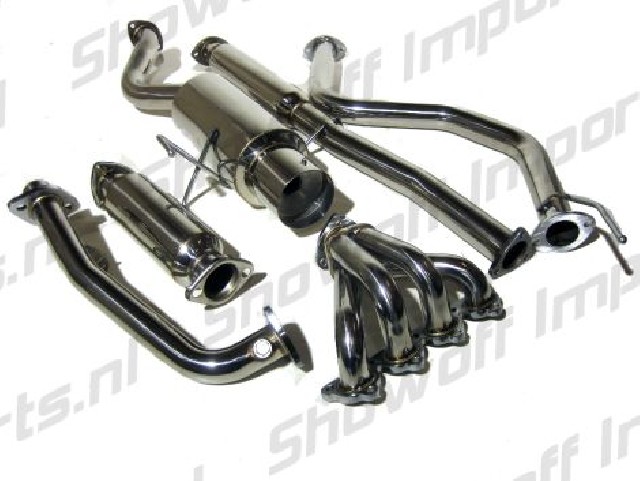 Honda Civic 92-00 2/4D Full Exhaust System D-Series