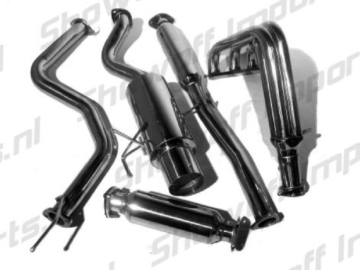 Honda Civic 92-95 3D Full Exhaust System B-Series