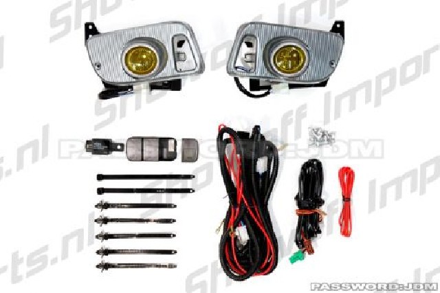 Honda Civic 92-95 EG Amber Foglights Kit PWJDM