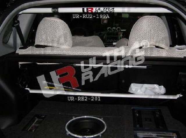Honda Jazz/Fit 01-08 / 08+ UltraRacing 2-Point C-Pillar Bar 