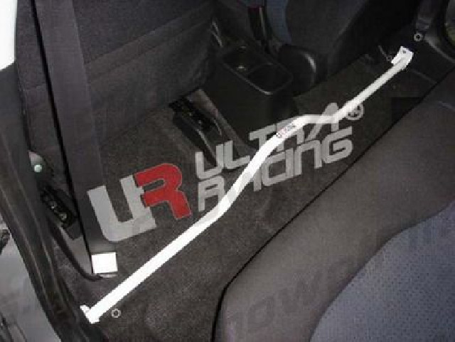 Honda Jazz/Fit/Insight 08+ UltraRacing 2-Point Floor Bar 