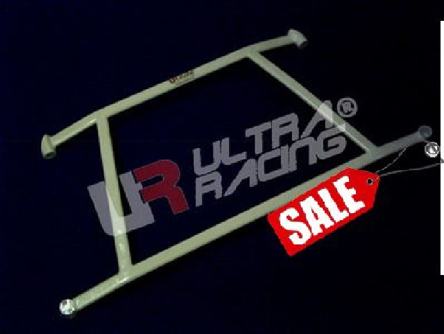 Honda Jazz/Fit 01-08 UltraRacing 4-Point Front Lower Brace