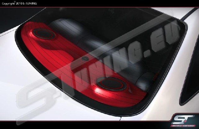 REAR PARCEL SHELF HONDA CIVIC COUPE Hutablage