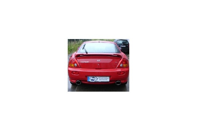 Hyundai Coupe Typ GK - 2,7l V6 Endschalldämpfer rechts/links - 129x106 Typ 32 rechts/links