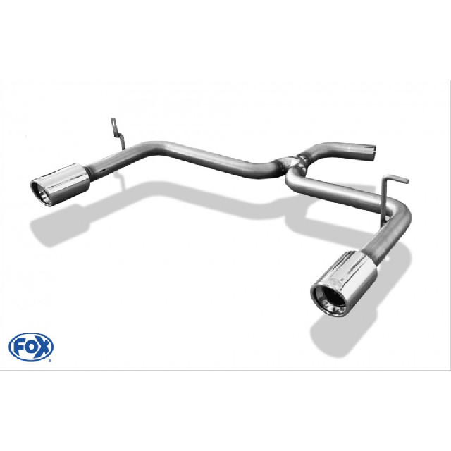 Hyundai i30 - Korea Endrohrsystem rechts/links passend auf den originalen ESD - 1x90 Typ 17 rechts/links