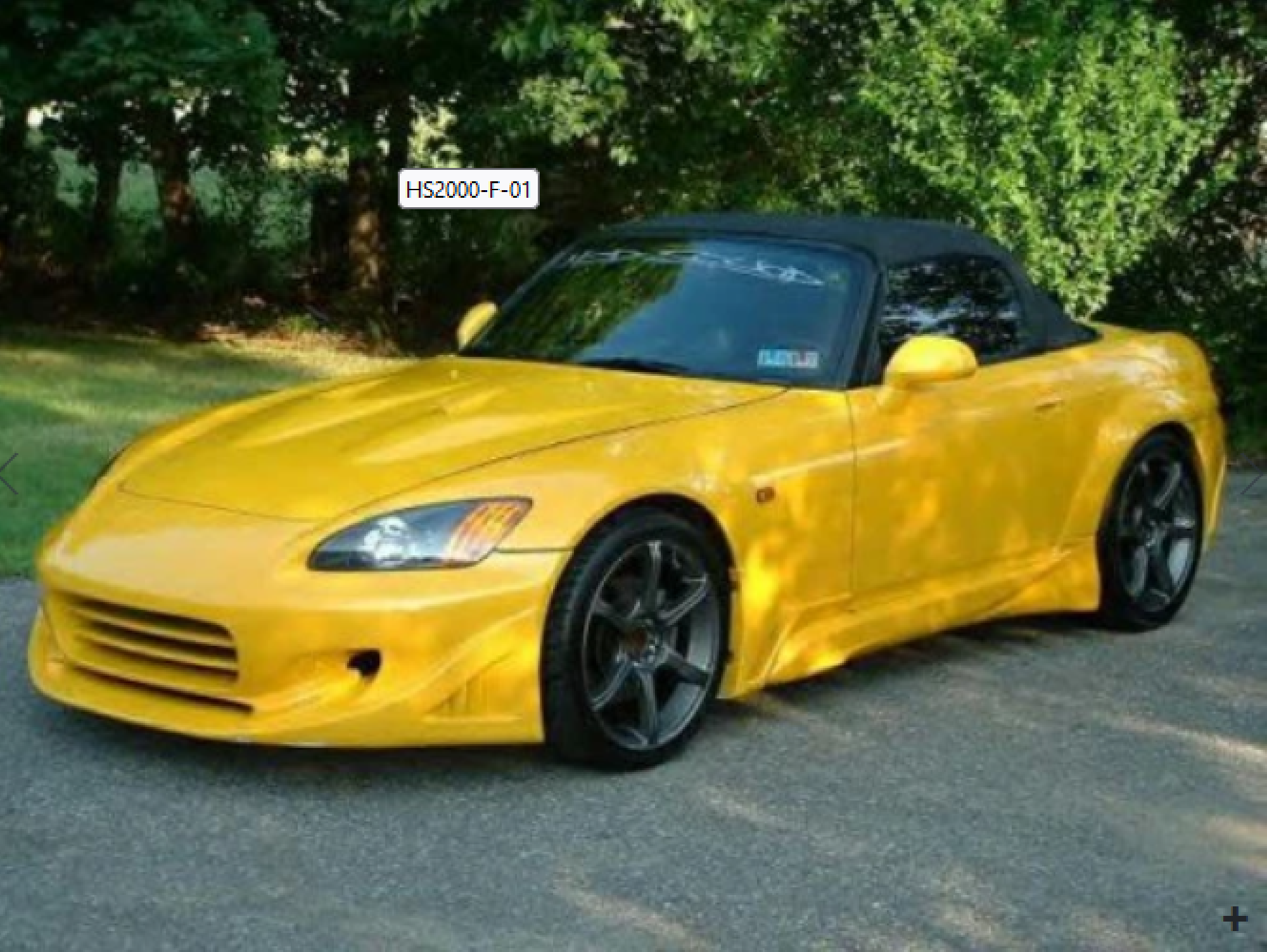 FRONTSTOSSTANGE HONDA S2000