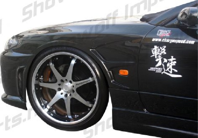 Nissan S15 Chargespeed Front Fenders + Intake