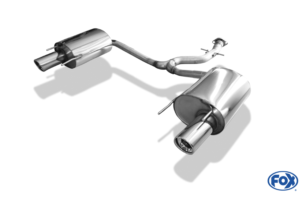 FOX Lexus IS C 250  Endschalldämpfer einflutig rechts/links - 1x100 Typ 17 rechts/links