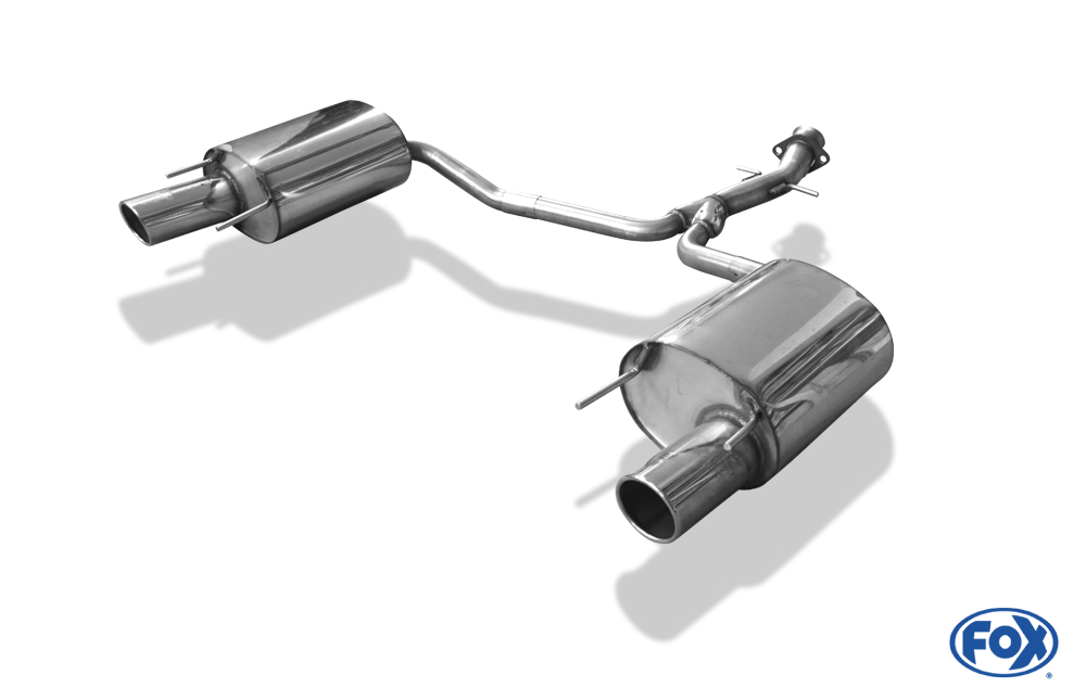 Lexus IS 220 Diesel Endschalldämpfer rechts/links - 1x100 Typ 16 rechts/links - passend an original Stoßstange