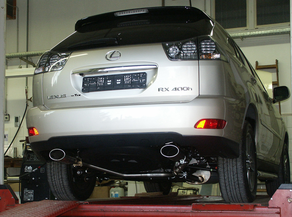 Lexus RX 400H - HXU3 Endschalldämpfer Ausgang rechts/links - 140x90 Typ 32 rechts/links
