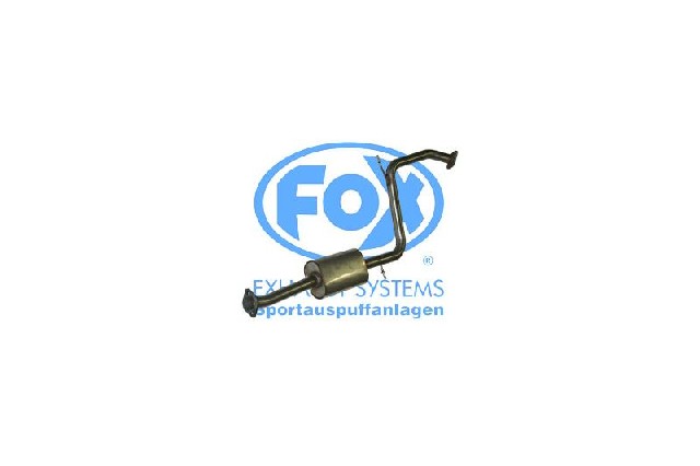 FOX Mazda 323 Typ BG/ MX3 Typ EC  Vorschalldämpfer
