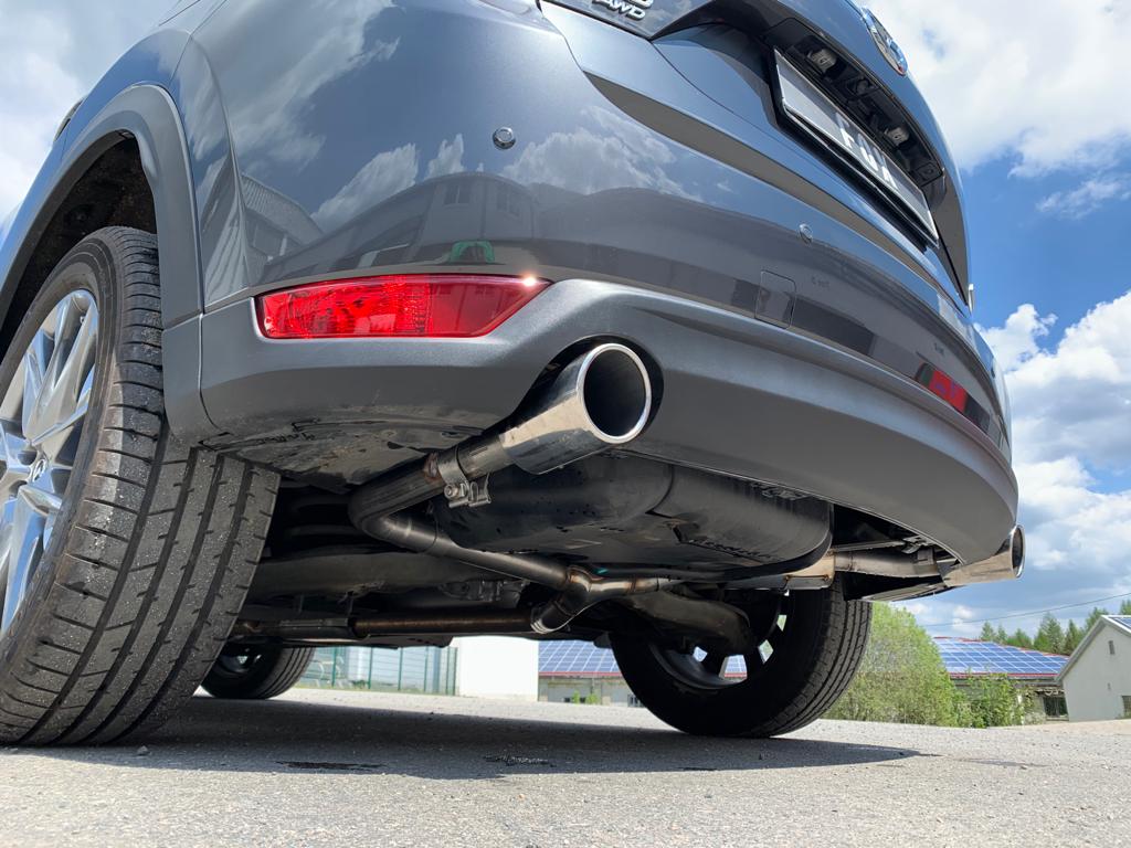 Mazda CX5 - KF Diesel Endschalldämpfer quer rechts/links - 1x100 Typ 16 rechts/links