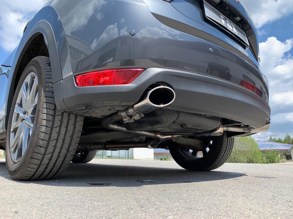 Mazda CX5 - KF Diesel Endschalldämpfer quer rechts/links - 115x85 Typ 38 rechts/links