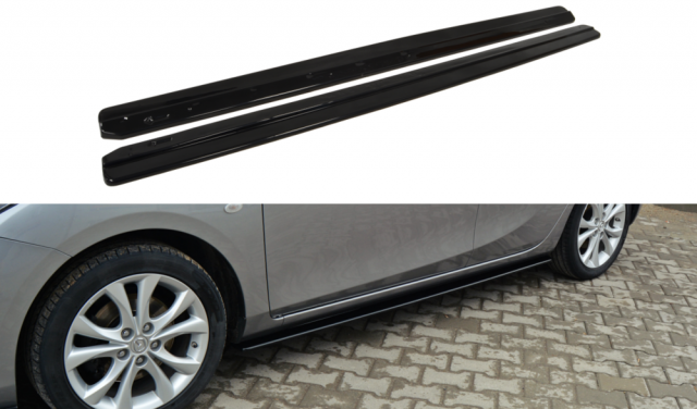 SEITENSCHWELLER DIFFUSOR MAZDA 3 MK2 SPORT (VOR FACELIFT)