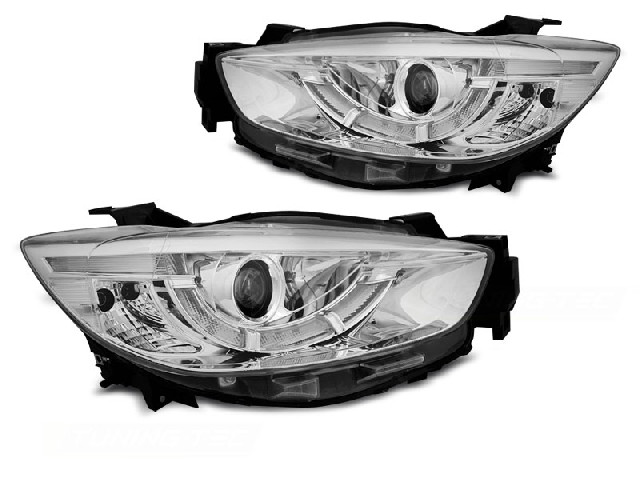 MAZDA CX5 11-15 CHROME TRUE DRL Scheinwerfer