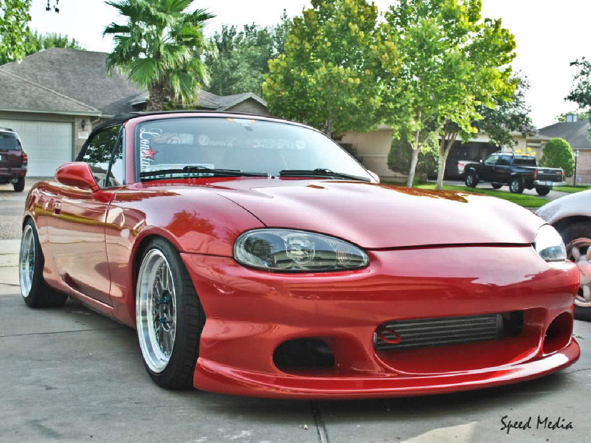 Mazda MX5 NB Frontstoßstange Facelift Modell