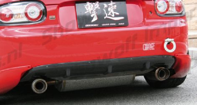 Mazda MX5 NC 05+ Chargespeed Rear Bumper Diffuser