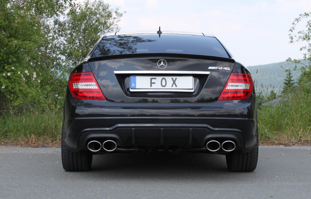 Mercedes C-Klasse Coupe 6 Zylinder - C204 AMG-Paket Endschalldämpfer rechts/links - 2x115x85 Typ 32 rechts/links