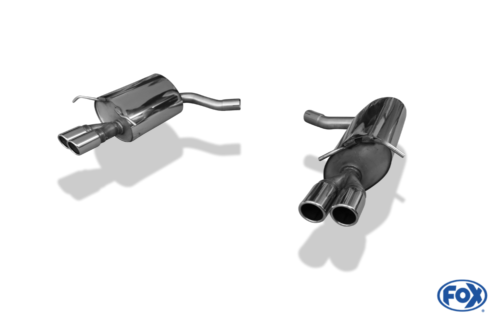 FOX Mercedes E-Klasse Coupe C207 - 6 Zylinder  Endschalldämpfer rechts/links - 2x70 Typ 16 rechts/links