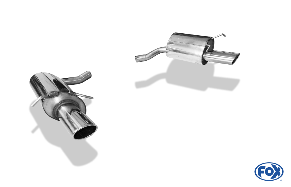 FOX Mercedes E-Klasse Coupe C207 - 6 Zylinder  Endschalldämpfer rechts/links - 1x115x85 Typ 32 rechts/links