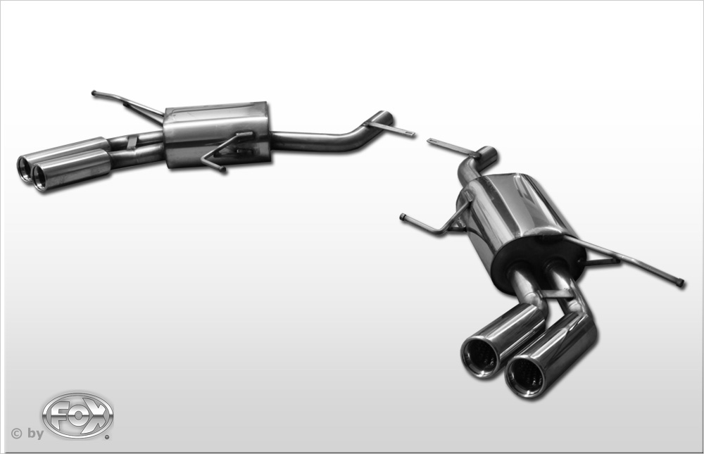 Mercedes GL-Klasse X164 Endschalldämpfer rechts/links - 2x76 Typ 13 rechts/links