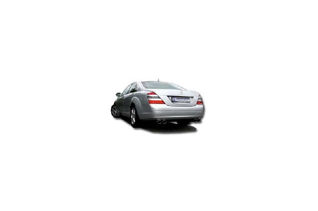 FOX Mercedes S-Klasse S221/W221  Endschalldämpfer rechts/links  - 2x115x85 Typ 32 rechts/links