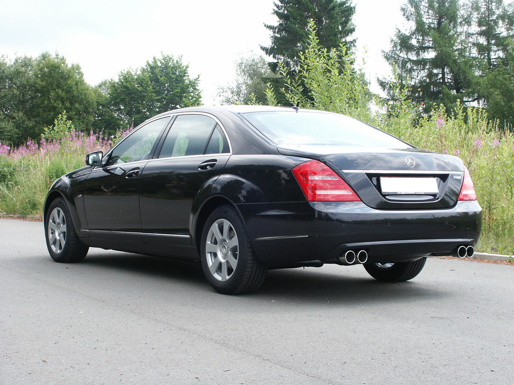 Mercedes S-Klasse W221 Facelift Endschalldämpfer rechts/links - 2x90 Typ 12 rechts/links