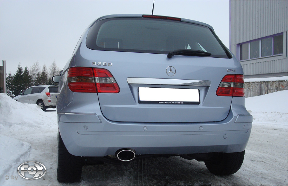 Mercedes B-Klasse 245 Endschalldämpfer - 140x90 Typ 32