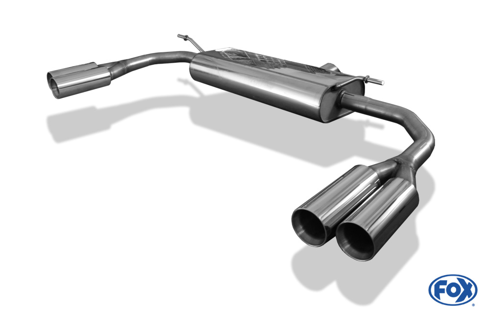 Mercedes CLA - 117 4-matic Endschalldämpfer quer Ausgang rechts/links - 2x80 Typ 24 rechts/links