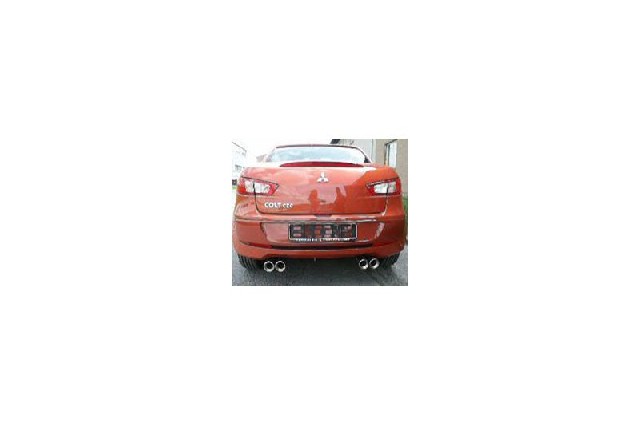 FOX Mitsubishi Colt - Z30/ CZ3/ CZT - 3-türer / Smart Fourfour Endschalldämpfer Ausgang rechts/links - 2x80 Typ 13 rechts/links FOX Mitsubishi Colt - Z30/ CZ3/ CZT - 3-türer / Smart Fourfour Endschalldämpfer Ausgang rechts/links - 2x80 Typ 13 rechts/links