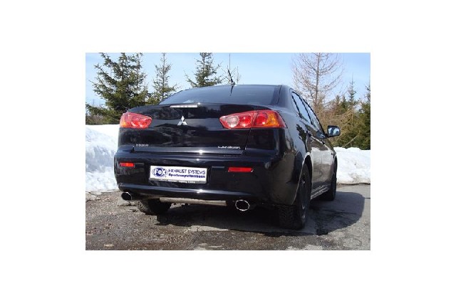 FOX Mitsubushi Lancer CYO - Stufenheck/ Sportback Endschalldämpfer quer Ausgang rechts/links - 115x85 Typ 32 rechts/links FOX Mitsubushi Lancer CYO - Stufenheck/ Sportback Endschalldämpfer quer Ausgang rechts/links - 115x85 Typ 32 rechts/links