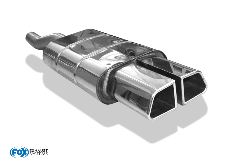 Mini Cooper S - F56 & F57 Endschalldämpfer Ausgang mittig - 2x95x78 Typ 68