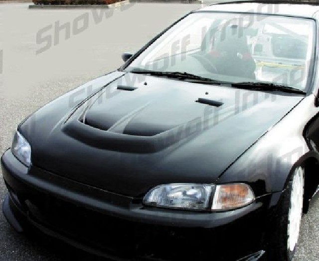 Honda Civic 92-95 2/3D Chargespeed Fiberglass Hood