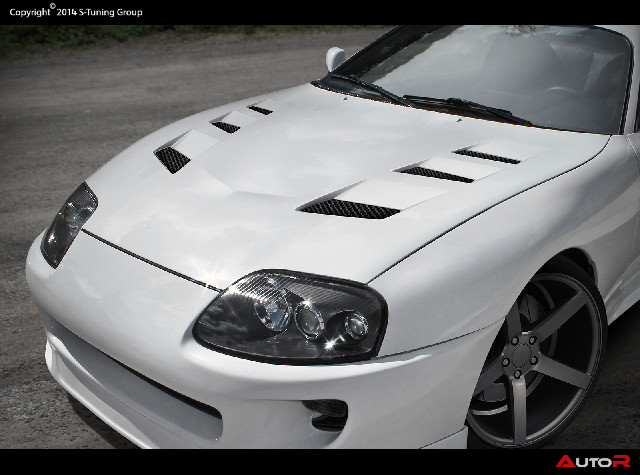 Toyota Supra MKIV 93-98 FRP Hood 