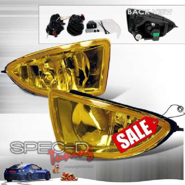 Honda Civic 04-05 2D Coupe Oem Foglights JDM Yellow