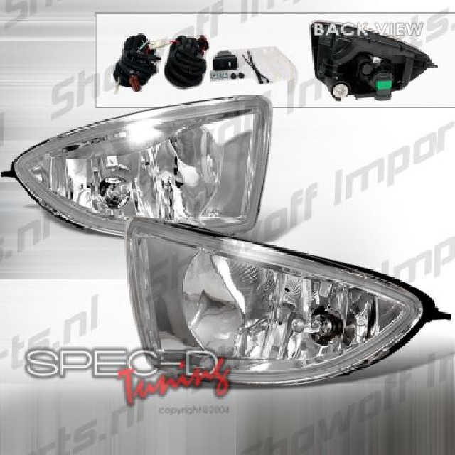 Honda Civic 04-05 2D Coupe Oem Foglights OEM Clear