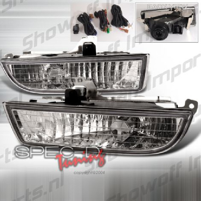  Honda Prelude 97-01 Clear JDM Fog Light Kit