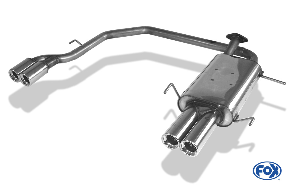 FOX Nissan Primera P11 - 4/5trg. Limousine  Endschalldämpfer Ausgang rechts/links - 2x90 Typ 13 rechts/links