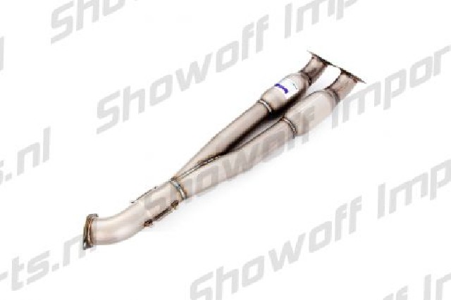 Nissan GTR R35 08+ Turbo Y-Pipe Decat Titanium Invidia