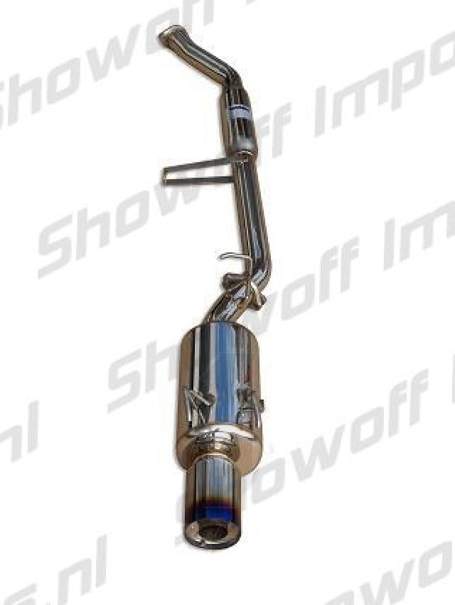 Nissan S13 89/94 G200 76mm Ti-Tip Catback inc TUV [Invidia]