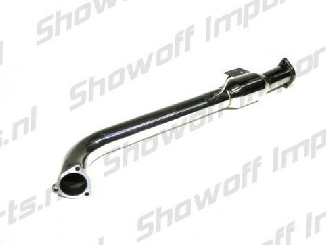 Nissan S13 CA18DET Turbo Downpipe Stainless V2 incl De-Cat 