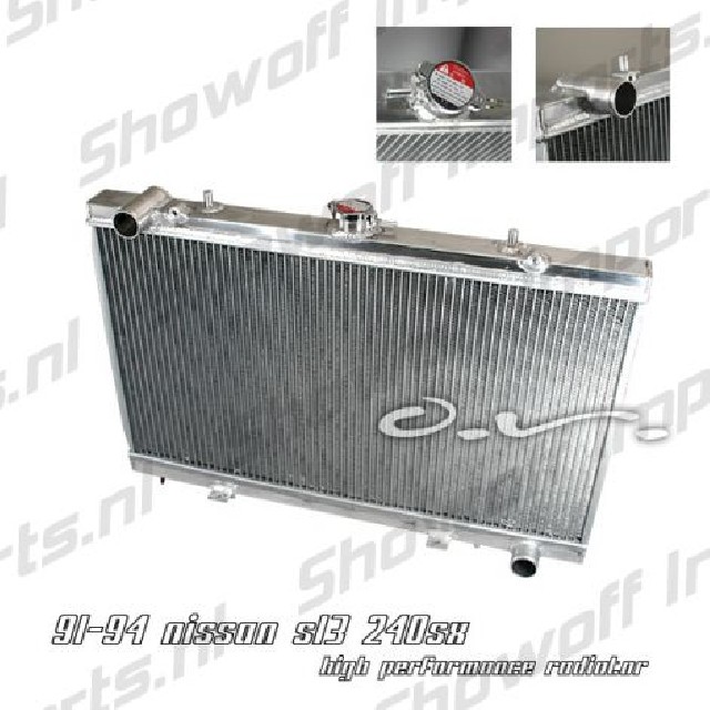 Nissan S13 89-94 SR20DET Aluminium SIX-Performance Radiator