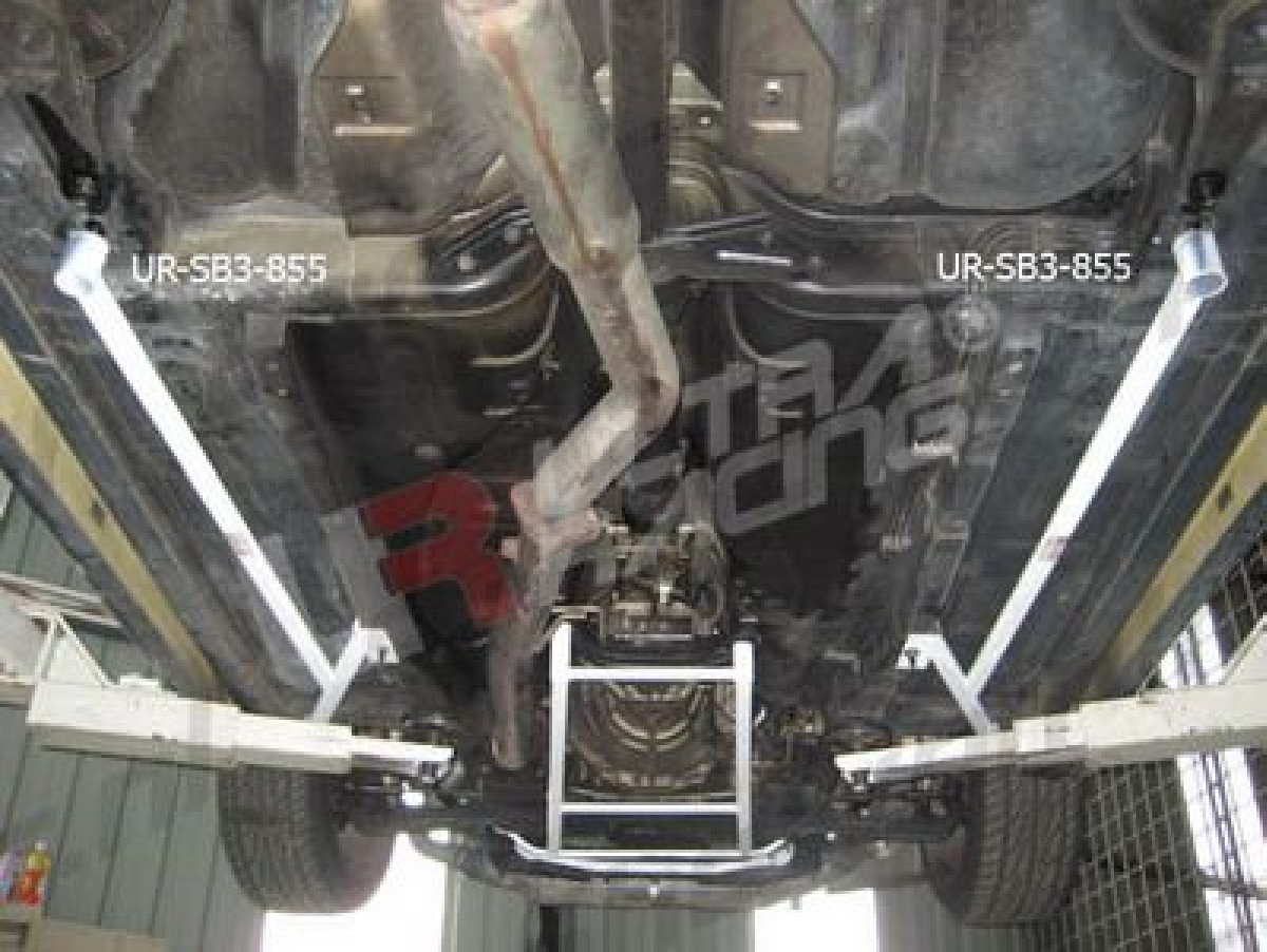 Nissan S14 95-99 UltraRacing 2x 3-Point Side/Floor Bars
