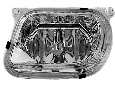 Nebelscheinwerfer Mercedes E-Klasse W210 95-98 chrome